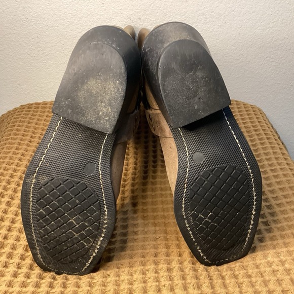 BCBG Girls Harness Boots Women's Size 8.5 B Moto Square Toe Western USA - Picture 7 of 11